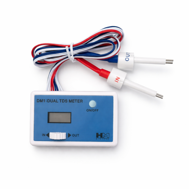 Ψηφιακός Μετρητής TDS Διπλής Μέτρησης – HM Digital (DM1 Dual TDS Meter) ΟΡΓΑΝΑ ΜΕΤΡΗΣΗΣ & ΑΙΣΘΗΤΗΡΕΣ