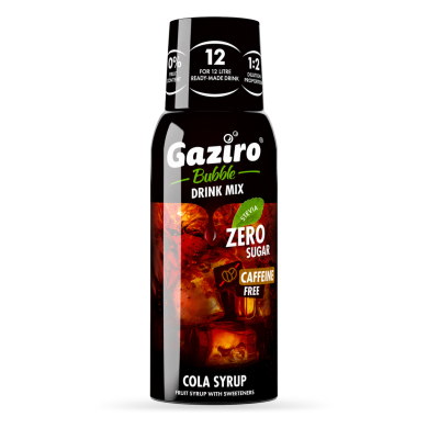 Juice Gaziro Bubble Cola Zero 500 ml