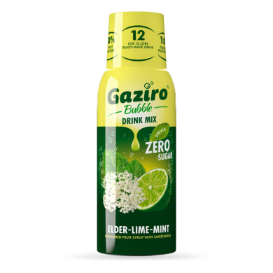 Juice Gaziro Bubble Elder-Mint-Lime 500 ml