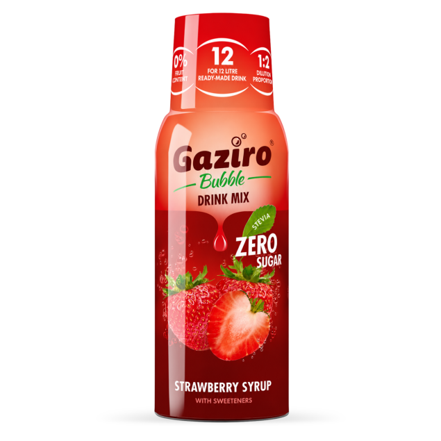 Juice Gaziro Bubble Strawberry 500 ml ΓΕΥΣΕΙΣ