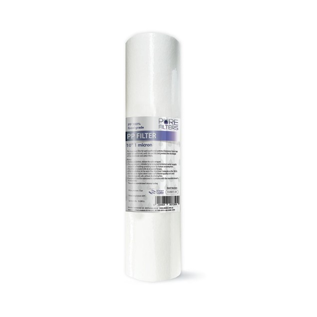 10" PP PURE 1 μm ΑΝΤΑΛΛΑΚΤΙΚΑ ΦΙΛΤΡΑ ΝΕΡΟΥ