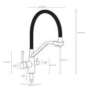3 in 1 Faucet Pivot ΤΡΙΟΔΕΣ