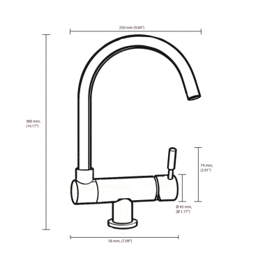 3 in 1 Faucet Yoga PREMIUM hover