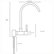 Faucet 9 Yogi Black ΦΙΛΤΡΟΥ