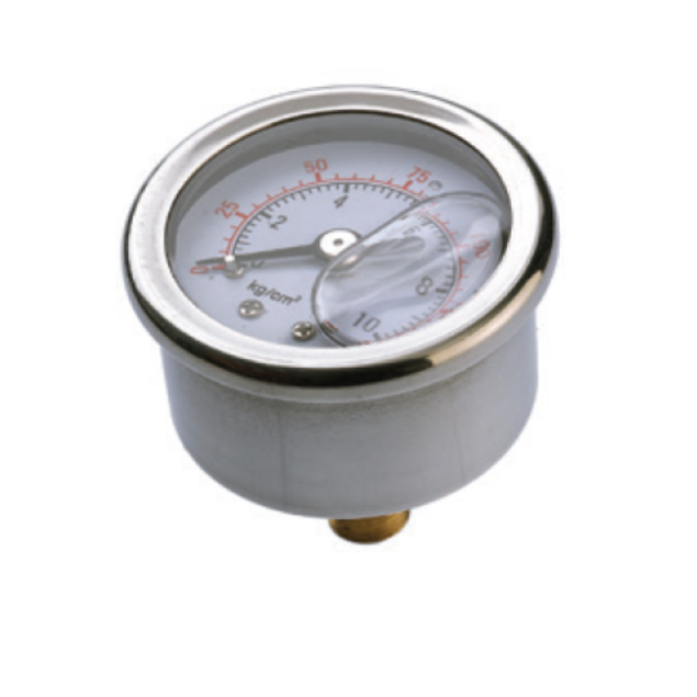 Μανόμετρο 0–16 bar / 0–220 psi