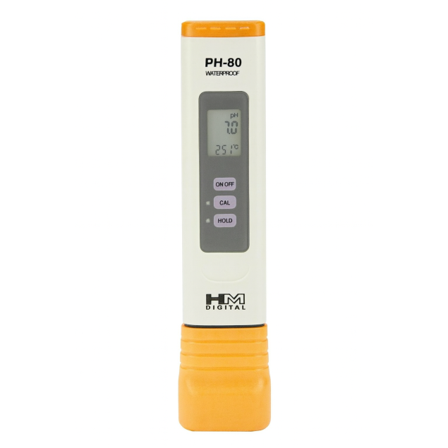 Αδιάβροχος Μετρητής pH & Θερμοκρασίας – HM Digital (PH-80) ΟΡΓΑΝΑ ΜΕΤΡΗΣΗΣ & ΑΙΣΘΗΤΗΡΕΣ